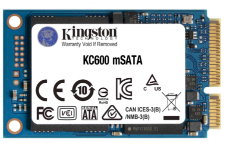 1TB KINGSTON KC600 550/520MB/s mSATA SSD SKC600MS/1024G