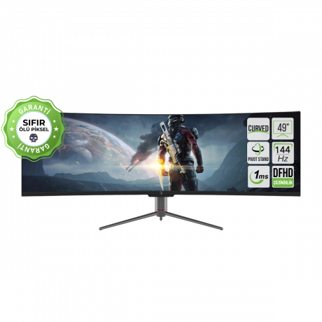 49 GAMEPOWER WQ49 CURVED 1MS 144HZ MONITOR