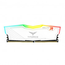 Team T-Force Delta RGB White 8GB 1x8GB 3600MHz CL18 DDR4 Gaming Ram (TF4D48G3600HC18J01)