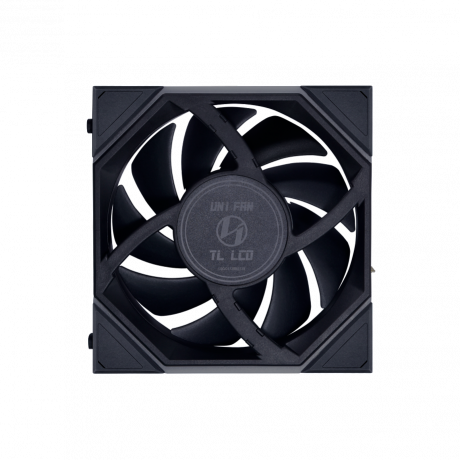 Lian Li UNI FAN TL-LCD REVERSE 3x120mm Siyah Kasa Fanı (G99.12RTLLCD3B.00)
