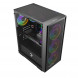 GAMEPOWER FLEX 4xARGB BLACK GAMING KASA