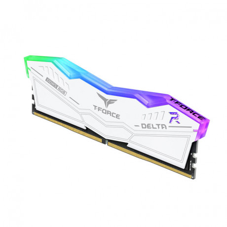 Team T-Force DELTA RGB White 32GB 2x16GB 5200Mhz DDR5 CL40 Gaming Ram (FF4D532G5200HC40CDC01)