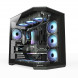 GAMEPOWER WARCRY EDGE 1X BLACK FAN GAMING KASA