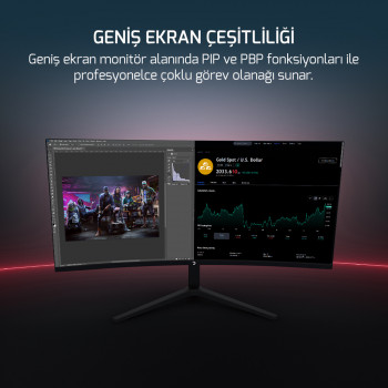 34 GAMEPOWER WQ34 CURVED 1MS 180Hz MONITOR