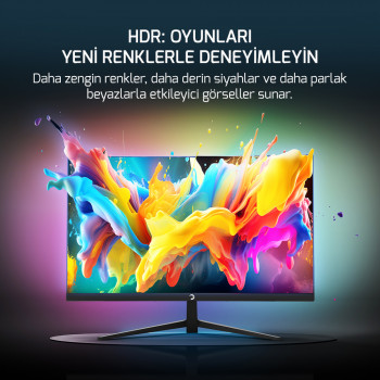 24 GAMEPOWER VIVID F10 CURVED 1MS 120Hz MONITOR