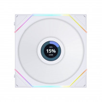 Lian Li UNI FAN TL LCD 1x140mm Beyaz Kasa Fanı (G99.14TLLCD1W.00)