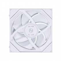 Lian Li UNI FAN TL LCD 1x140mm Beyaz Kasa Fanı (G99.14TLLCD1W.00)