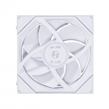 Lian Li UNI FAN TL LCD 1x140mm Beyaz Kasa Fanı (G99.14TLLCD1W.00)