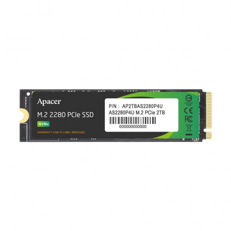 Apacer 512GB 3500/2300 MB/s M.2 PCIe Gen3 SSD Disk (AS2280P4U)