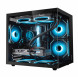 SEGOTEP Brave W1 Siyah 750W 80+ Bronze PCIE 5.0 Midi Tower Kasa (ARGB Fan)