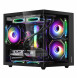 SEGOTEP Brave W1 Siyah 750W 80+ Bronze PCIE 5.0 Midi Tower Kasa (ARGB Fan)