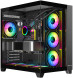 GAMEPOWER WARCRY TOPGLASS 4XARGB KASA 650W BLACK