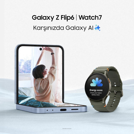 SAMSUNG WATCH7 40MM L300-NZEA TUR KREM AKILLI SAAT