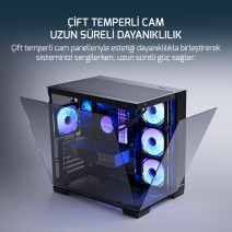 GAMEPOWER WARCRY PULSE 4X ARGB GAMING KASA 850W