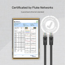 UNITEK CAT6 PATCH KABLO 3MT FLAT 1GBPS, SİYAH (C1811GBK)