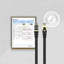 UNITEK CAT7 PATCH KABLO 15MT FLAT 10GBPS (C1897BK-15M)