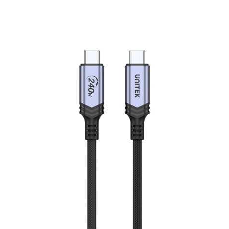 UNITEK TYPE-C HIZLI ŞARJ KABLOSU 2MT 240W (C14110GY-2M)