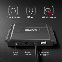 UNITEK USB3.0 TO IDE + SATA II DÖNÜŞTÜRÜCÜ  (Y-3324)