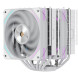 SEGOTEP MU HT6 Beyaz 2x120mm ARGB Hava Soğutucu