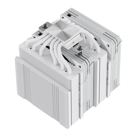SEGOTEP MU HT6 Beyaz 2x120mm ARGB Hava Soğutucu