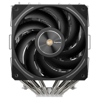 SEGOTEP MU HT6 Siyah 2x120mm ARGB Hava Soğutucu