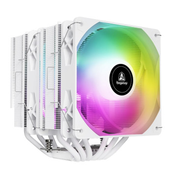SEGOTEP FZ6 Pro Beyaz 2x120mm ARGB Hava Soğutucu