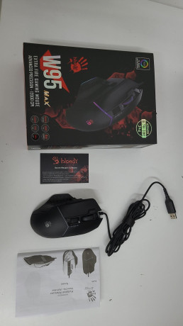 BLOODY W95 MAX SPORTS BLACK 10K CPI OPTIK (OUTLET)