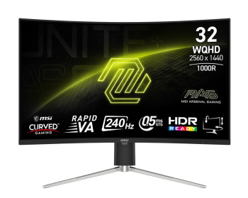 31.5 MSI MAG 325CQRXF E2 0.5MS 240HZ WQHD CURVE 1000R RAPID VA