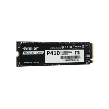 Patriot P410 1TB 5000/4500MB/s PCIe Gen4 x4 NVMe 1.4 M.2 SSD Disk (P410P1TBM28H)