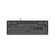 PHILIPS KABLOLU  KLAVYE SPK6207BLB SİYAH