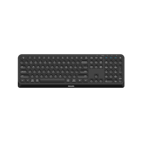 PHILIPS KABLOSUZ BLUETOOTH  KLAVYE SPK6407B SİYAH