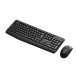 PHILIPS KABLOSUZ  KLAVYE&MOUSE SET SPT6337 SİYAH